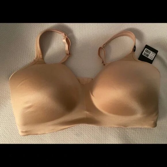 NWT TI VOGLIO Lightly padded  t-shirt wirefree bra blush size 44C - Picture 1 of 6